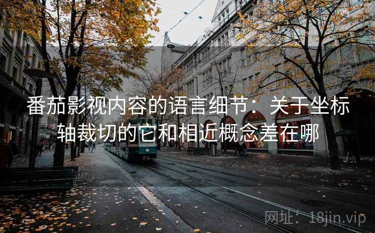 番茄影视内容的语言细节：关于坐标轴裁切的它和相近概念差在哪